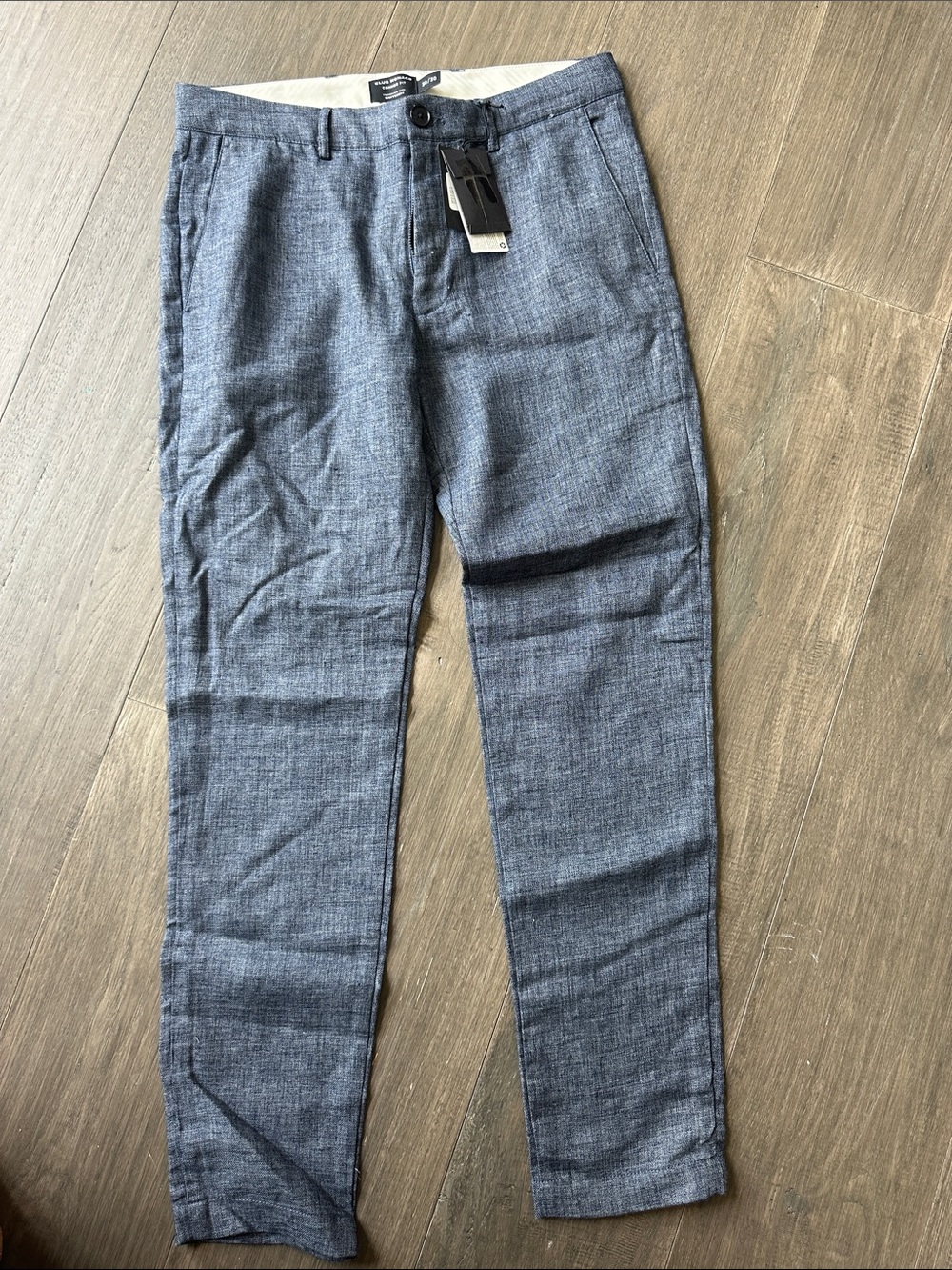 Men’s Club Monaco Connor Fit Pants - Heathered Gray-Blue